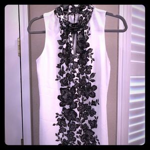 WHBM keyhole blouse.